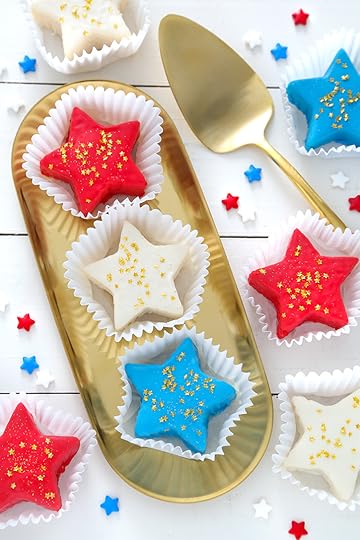 Easy Patriotic Petit Fours