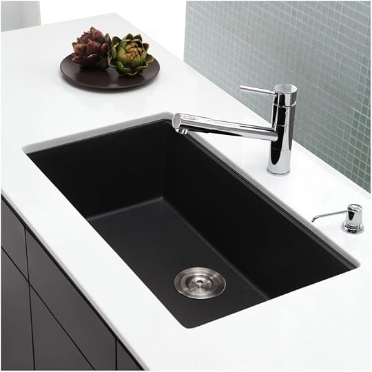 Undermount Composite Granite Kitchen Sinks Modern Kitchen Sink Kraus Kgub Inch Undermount Single Bowl Granite