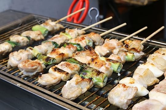 Dakkochi, korean chicken skewers