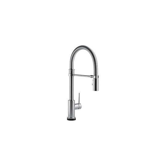 Delta Kitchen Sink Faucet Delta 9659t Ar Dst Arctic Stainless Trinsic Pro Pre Rinse Pull Down