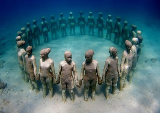 Underwater sculpture by Jason deCaires Taylor