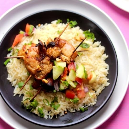 Chicken or Tofu Satay