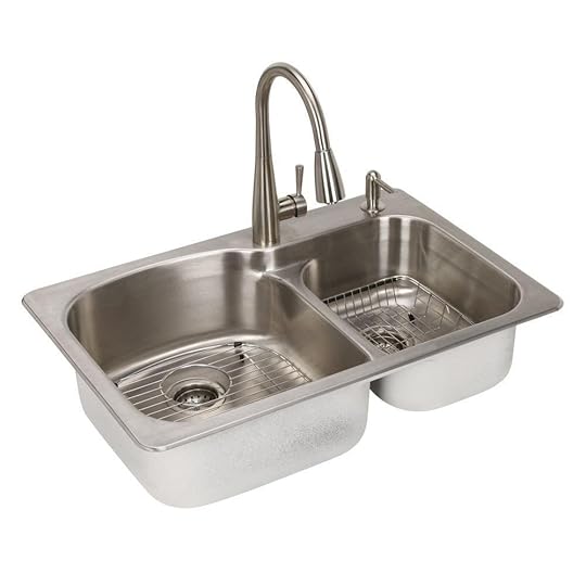 Undermount Kitchen Sinks Kitchen Sinks the Home Depot Nickel Kitchen Sink
