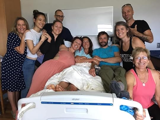 Amanda Eller surrounded by loved ones