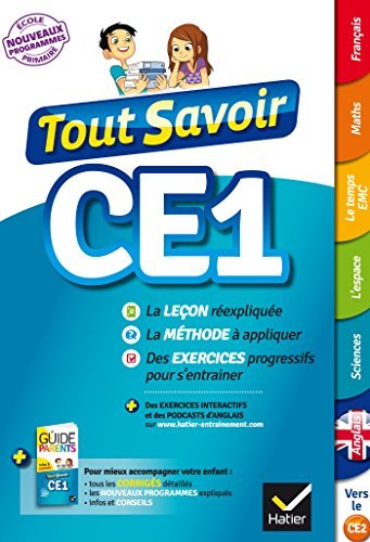 Tout Savoir CE1
