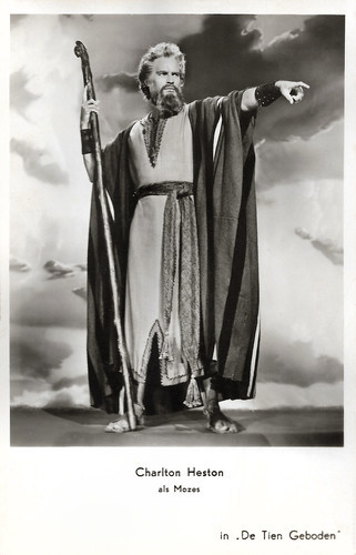 Charlton Heston in The Ten Commandments (1956)