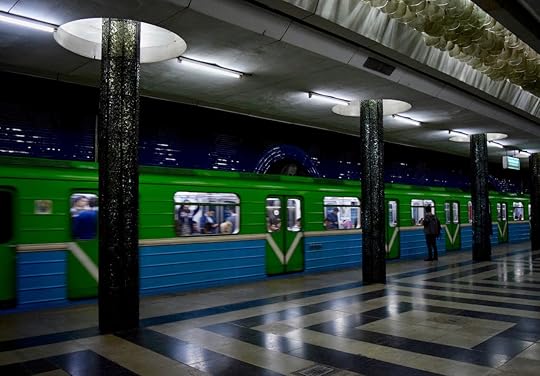Metro at Tashkent station
