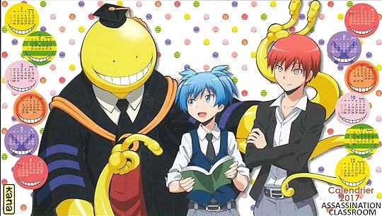 Koro-sensei, Nagisa, and Karma<br />Assassination Classroom