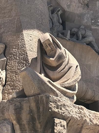 On the Passion side of the basilica