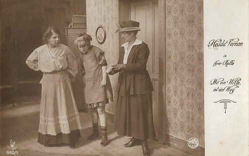 Hedda Vernon in Wo ein Wille, ist ein Weg (1918)