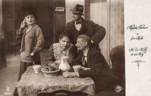 Hedda Vernon in Wo ein Wille, ist ein Weg (1918)
