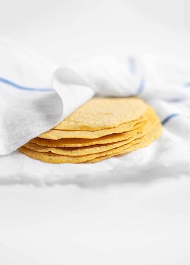 Homemade Corn Tortillas from the faux martha