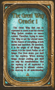 THE GREAT WAY - 81 ORACLES