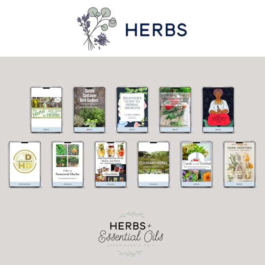 A peek inside the Herbs & Essential Oil Bundle!