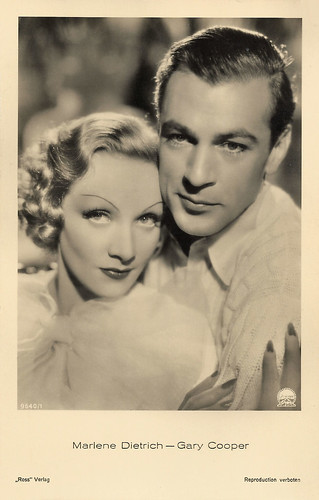 Marlene Dietrich and Gary Cooper in Desire (1936)