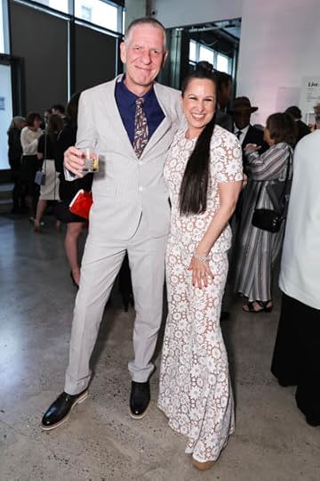 Aperture executive director, Chris Boot with Gala cohost Elizabeth Kahane