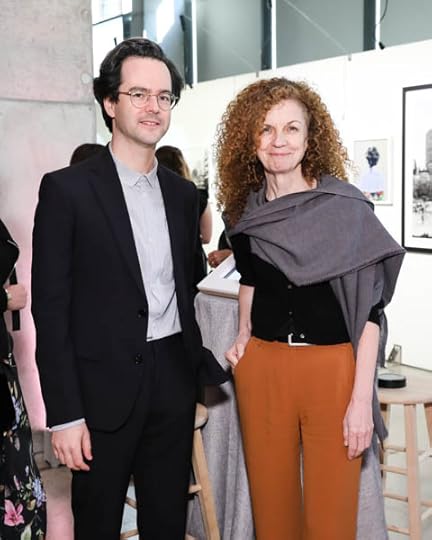 Aperture magazine editor Michael Famighetti with Kathy Ryan