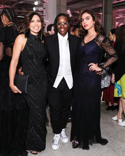 Sheree Hovsepian, honoree Mickalene Thomas, Shari Loeffler