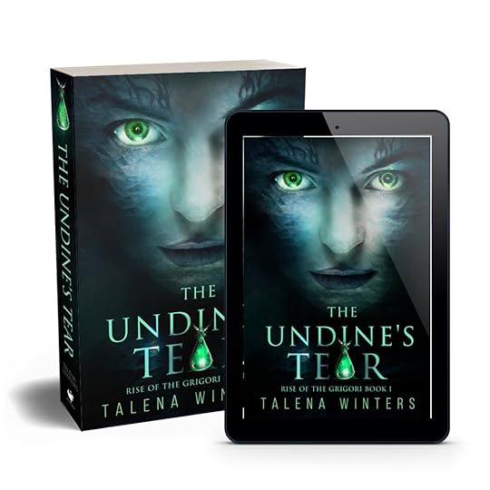 The Undine’s Tear by Talena Winters. She was raised to save her people—as long as she doesn’t go crazy and kill them all first.