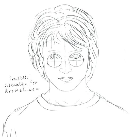 how to draw harry potter how to draw harry potter step 5 how do you draw harry potters wand