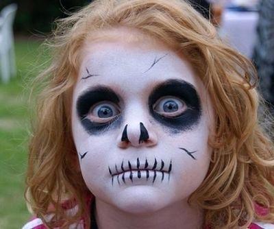 kids skeleton face paint artistic face painting ideas for kids could do home improvement close to me