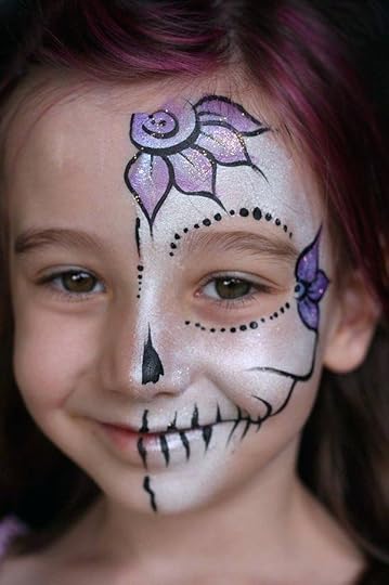 kids skeleton face paint monster high disco mas face paintings kids home improvement neighbors episode