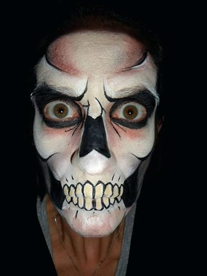 kids skeleton face paint kids skeleton face painting home improvement cast wilson