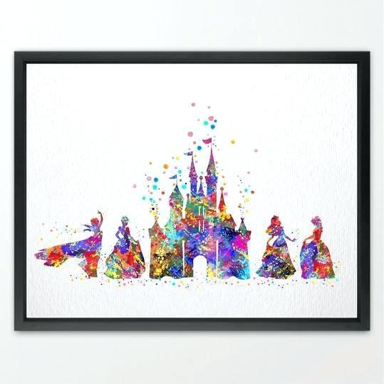 disney images to print watercolor illustration print disney world printable images