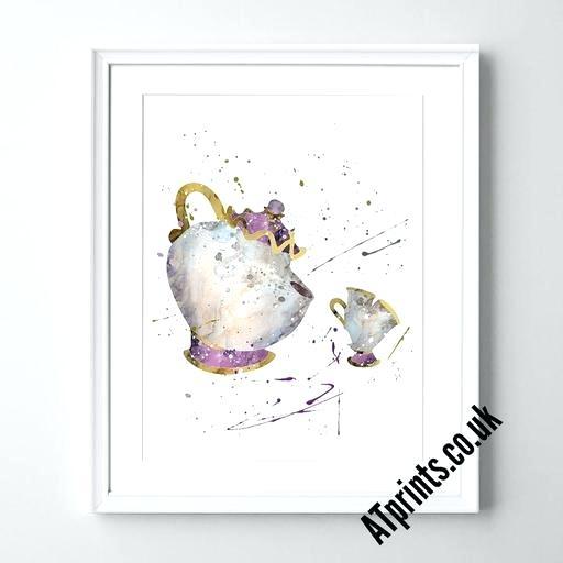 disney images to print beauty and the beast watercolour art print disney pictures printable