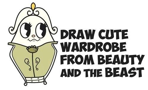 how to draw the beast from beauty and the beast how to draw cute wardrobe from beauty and the beast easy step by step lowes home improvement near me