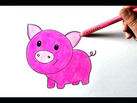 pig head drawing pig drawing cartoon coloring page valuable inspiration how to draw a easy pig cartoon drawing tutorial how to draw a pigs head