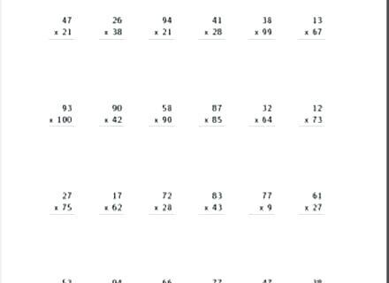 multiplication area model worksheets modeling multiplication area model multiplication 4th grade worksheet pdf