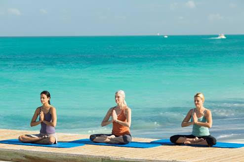 Beaches Seaside Yoga during BFF