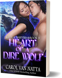 photo of Heart of a Dire Wolf paperback