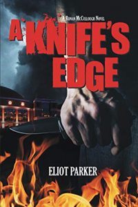 book cover blog post picture ebook thriller A Knife's Edge by Eliot Parker