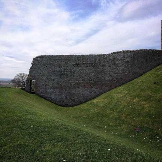 The castle ramparts