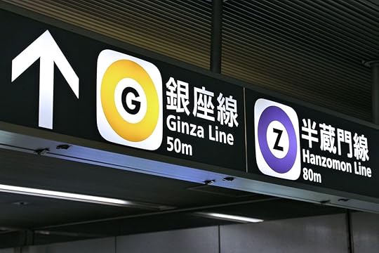 Tokyo train signs