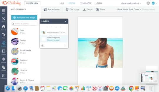 Add Photo to Picmonkey design