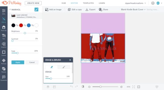 PicMonkey warhol effect