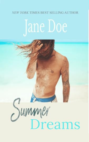 book cover shirtless guy on a beach