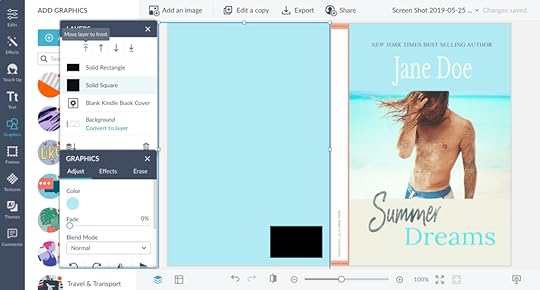 Blog Print Cover Back Cover with Barcode