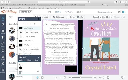 Blog Print Cover Spine Cover