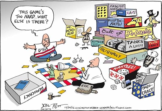 This game (democracy) is hard. What else is there?