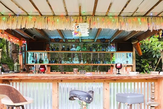 Tiki bar in Whidbey Island, Washington
