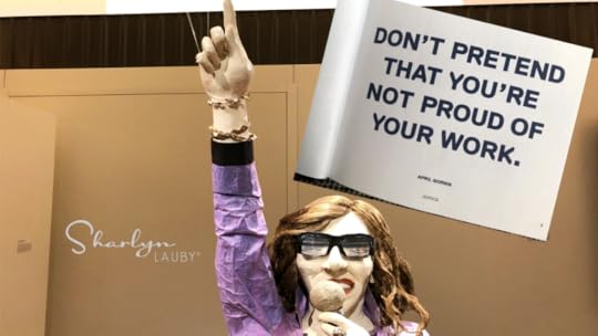 art, statue, speaker, female speaker, employee, individual employee, employee engagement