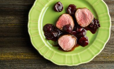 Cherry sauce for pork