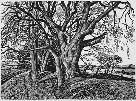 Ox Drove in Winter by Howard Phipps