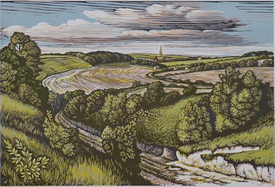 Salisbury from King Manor Hill by Howard Phipps
