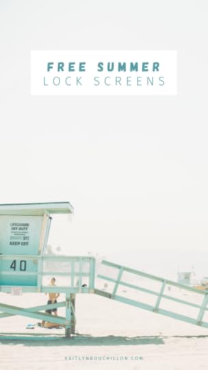 free summer lock screens