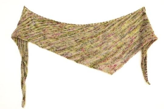 Boomerang Shawlette from YarnYAY! June's Box